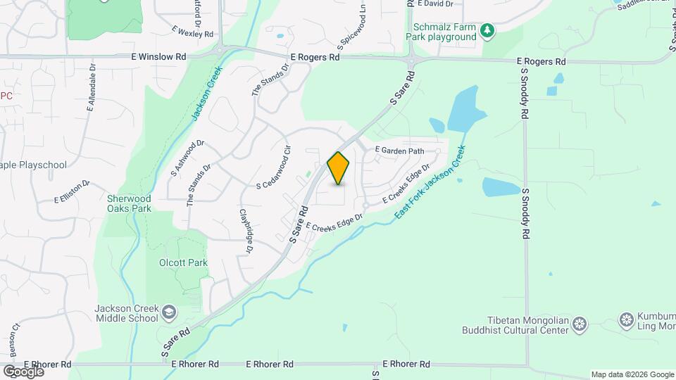 3420 S Oaklawn Cir Map and Location Details