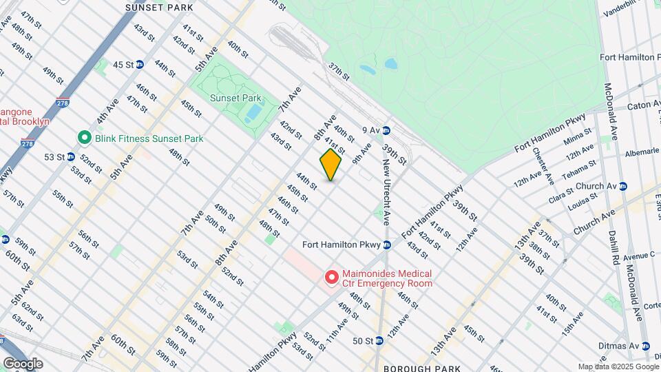 874 43rd St Mapa y Detalles de la Ubicación