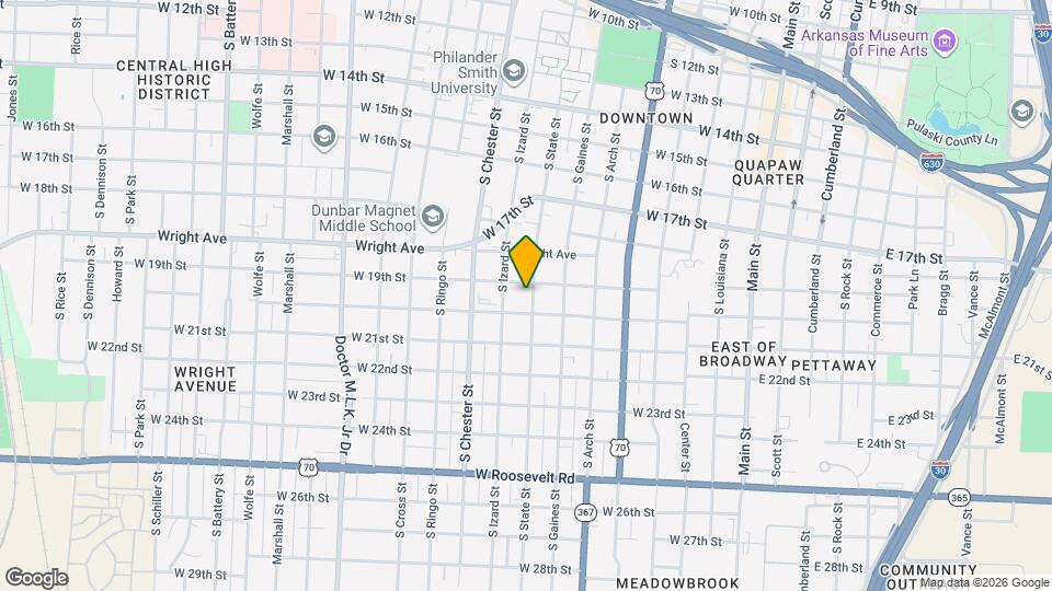 1906 S State St Map and Location Details