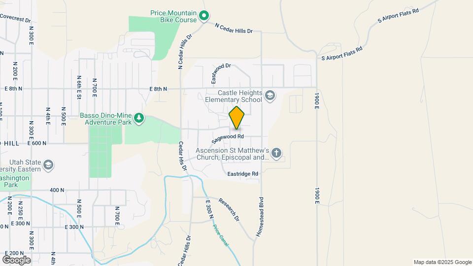 1585 Sagewood Rd Map and Location Details