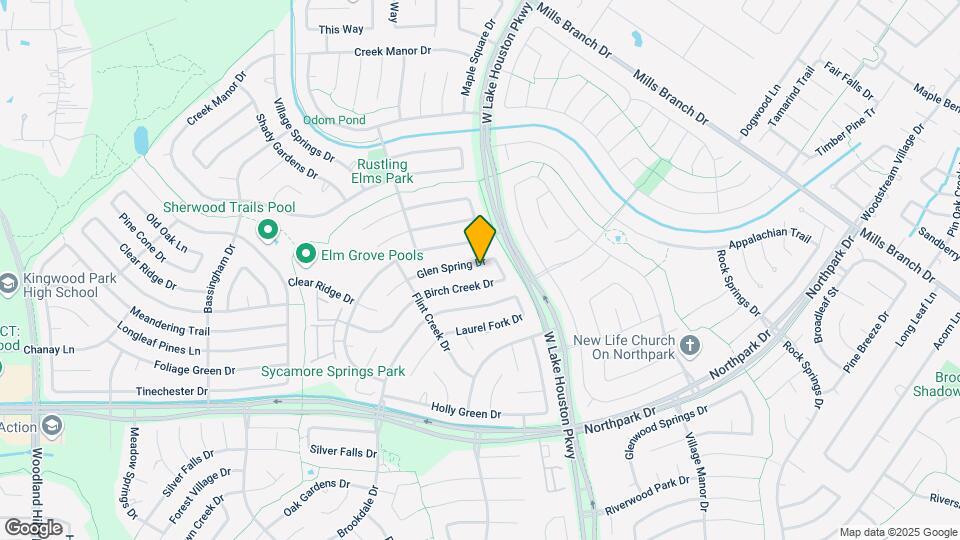 3310 Glen Spring Dr Map and Location Details