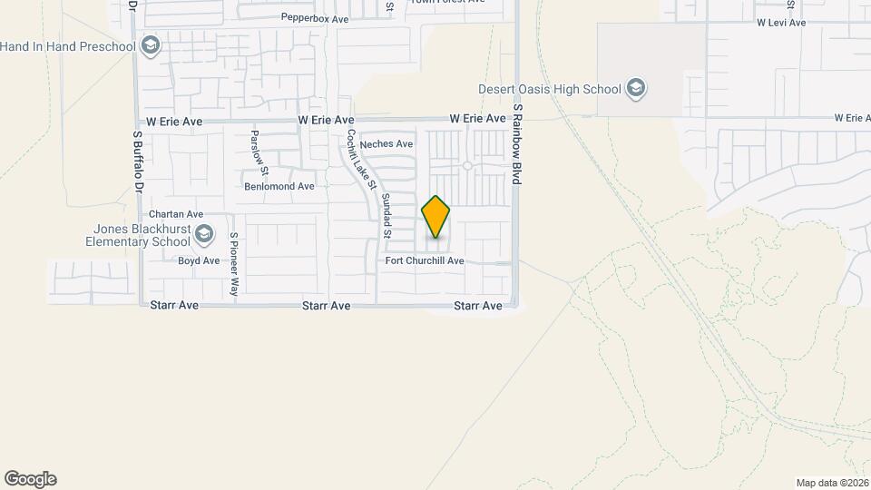11183 Ranch Valley St Map and Location Details