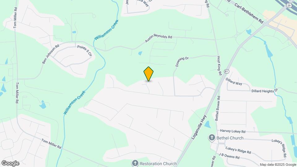 607 McDowell Ln Map and Location Details