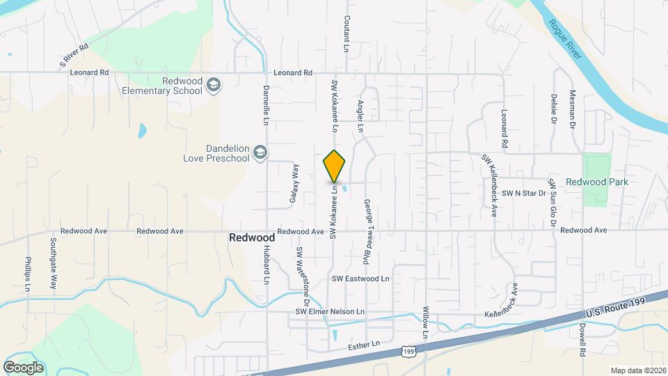 1393 SW Kokanee Ln Map and Location Details