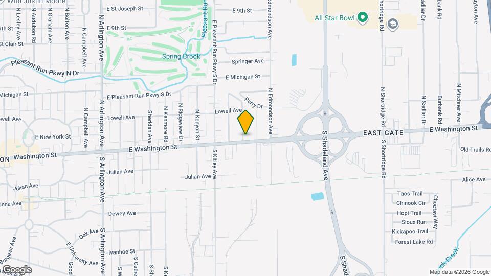 7 N Irwin St Map and Location Details