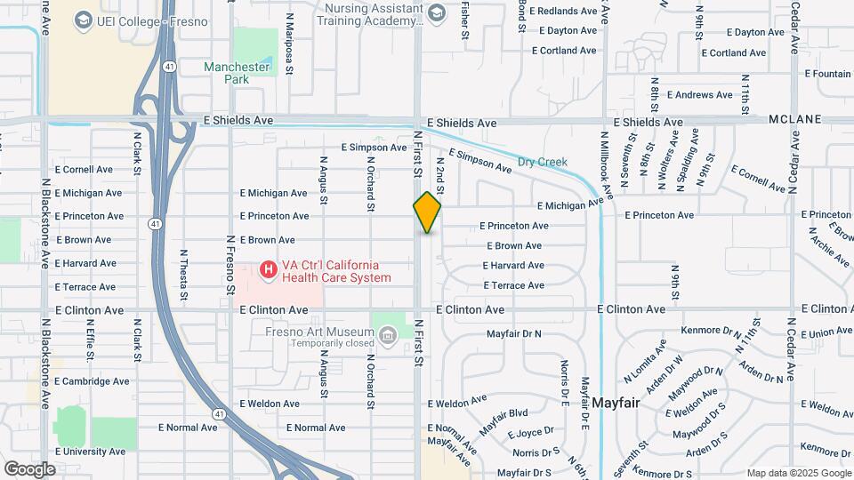 2700 N First St Map and Location Details