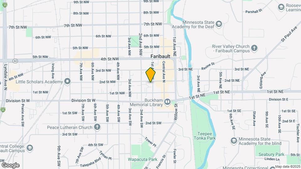 128 1st Ave NW Mapa y Detalles de la Ubicación