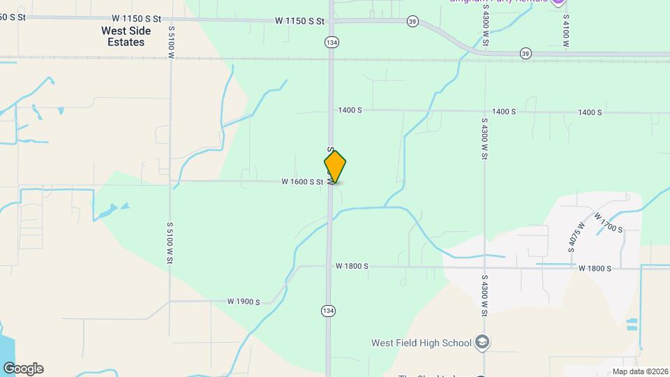 1608 S 4700 W Mapa y Detalles de la Ubicación