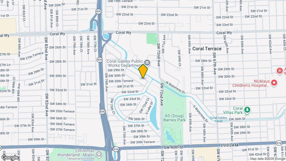 7320 S Waterway Dr Map and Location Details