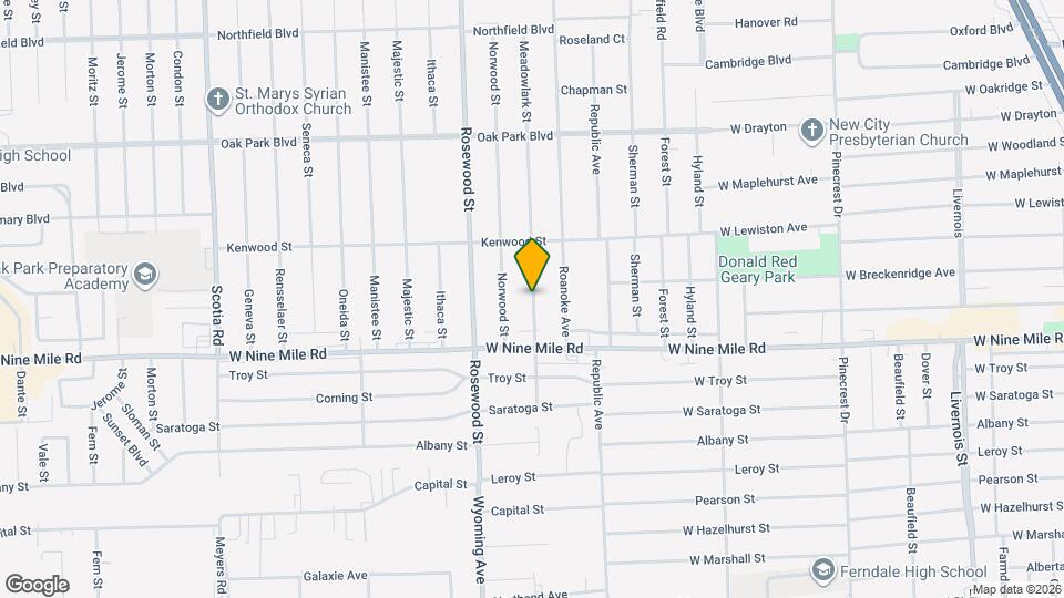 23089 Meadowlark St Map and Location Details