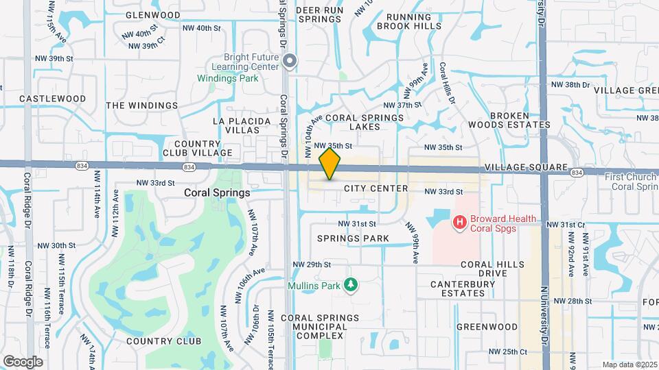 10315 NW 33rd St Map and Location Details