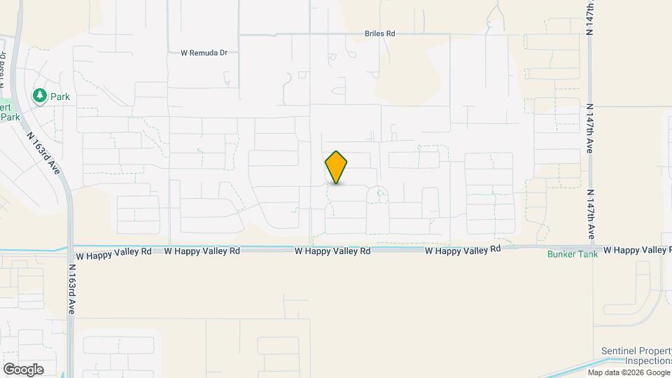 15433 W Smoketree Dr Map and Location Details