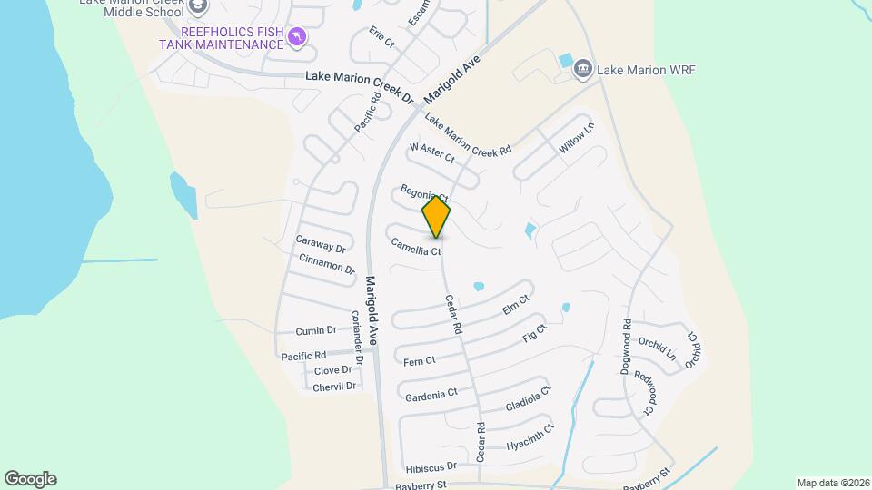 398 Camellia Ct Map and Location Details