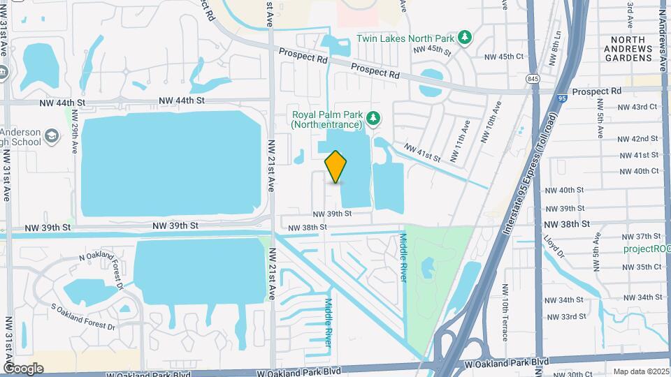 1780 NW 39th Pl Map and Location Details