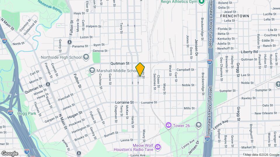 1804 Lee St Map and Location Details