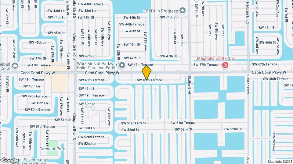 1020 SW 48th Terrace Mapa y Detalles de la Ubicación