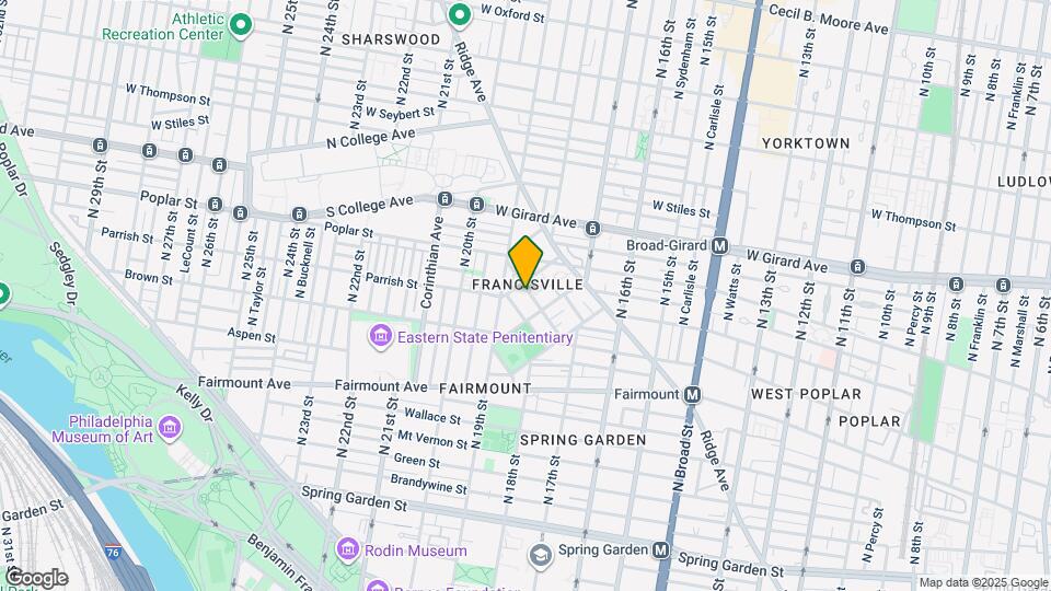 858 Perkiomen St Map and Location Details