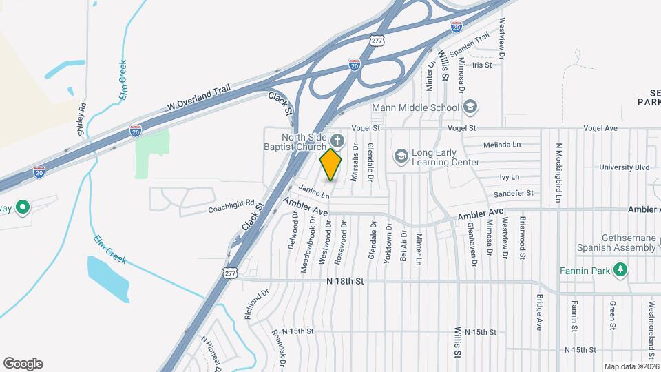2318 Westwood Dr Map and Location Details