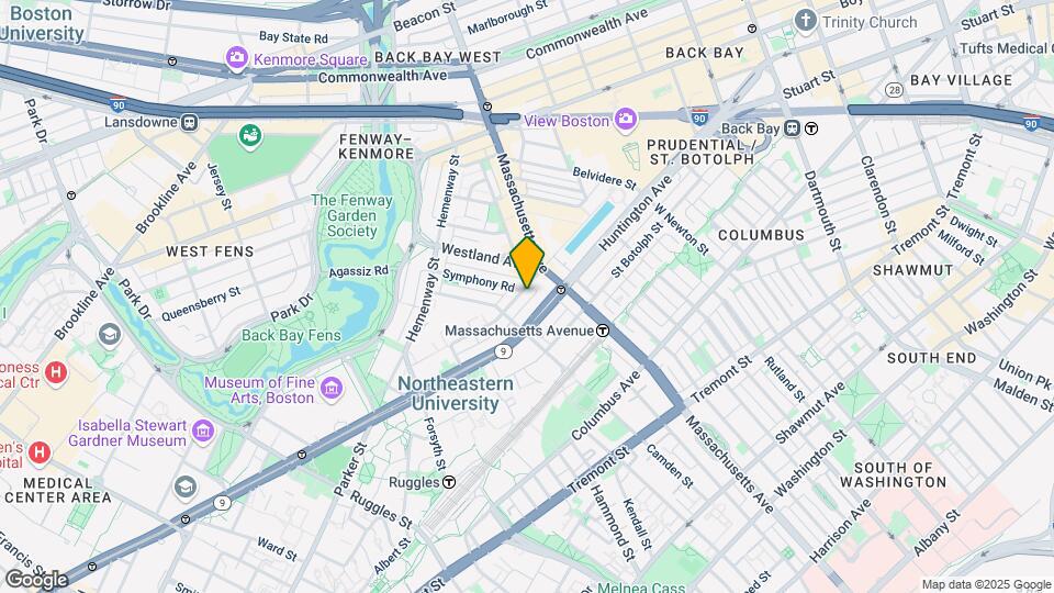 32 Saint Stephen St, Unit 501 Mapa y Detalles de la Ubicación