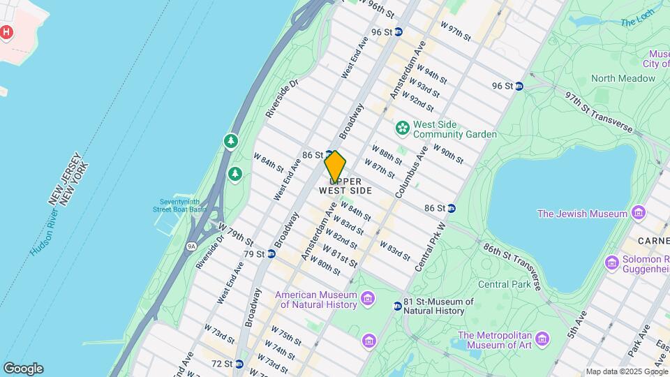 510 Amsterdam Ave Mapa y Detalles de la Ubicación