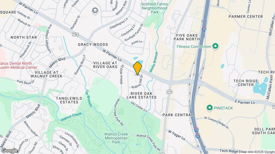 1311 Cardinal Hill Dr Map and Location Details