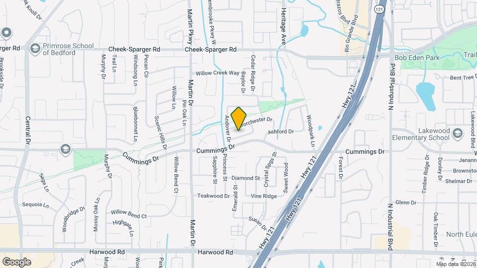 3409 Pembroke Pl Map and Location Details