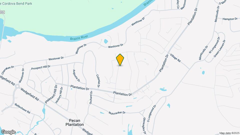 6611 Pinehurst Dr Map and Location Details