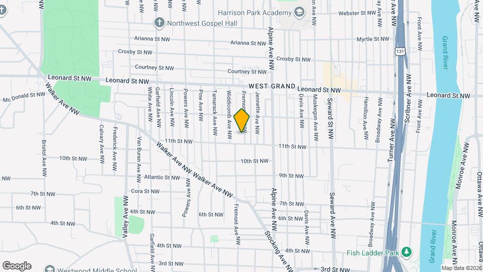 1013 Fremont Ave NW Mapa y Detalles de la Ubicación