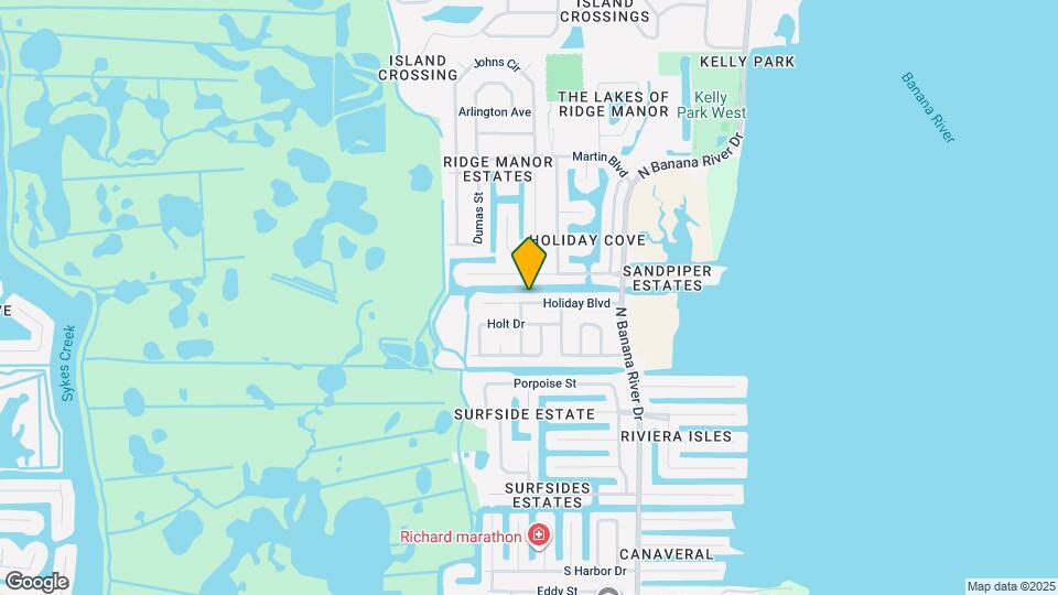 1380 Holiday Blvd Map and Location Details