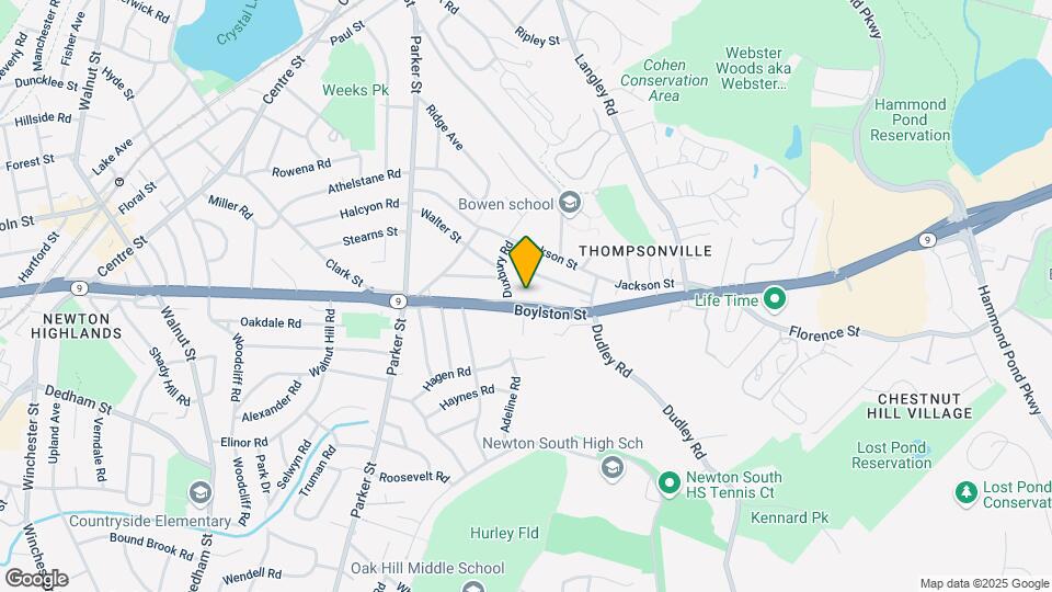 497 Boylston St, Unit 003 Map and Location Details
