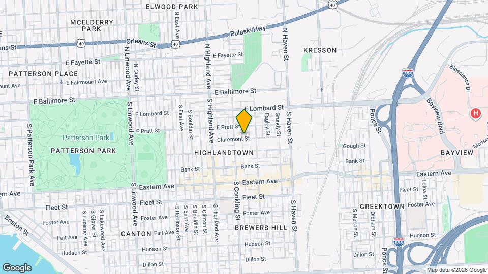 3706 Claremont St Mapa y Detalles de la Ubicación