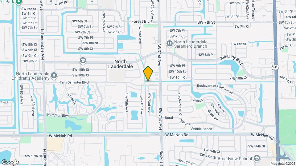 7321 Tam Oshanter Blvd Map and Location Details