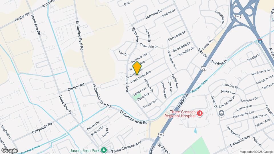 675 Frank Maes Ave Map and Location Details