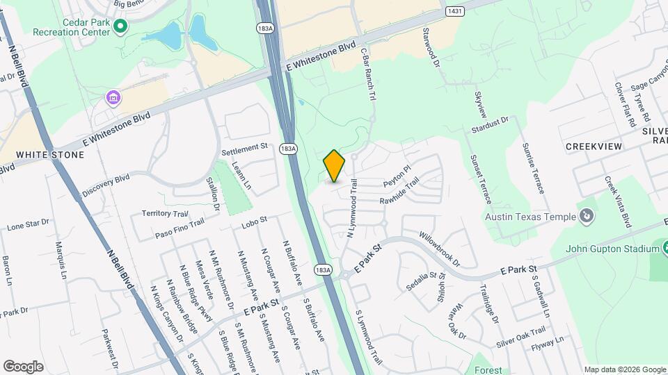 903 Peyton Pl Map and Location Details