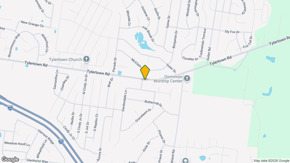 670 Tylertown Rd Mapa y Detalles de la Ubicación