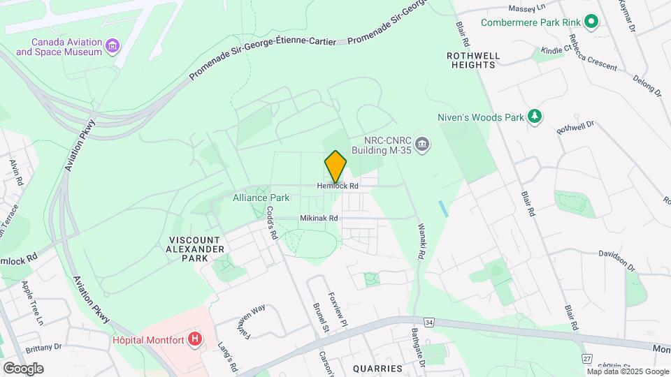 1414 Hemlock Rd Map and Location Details