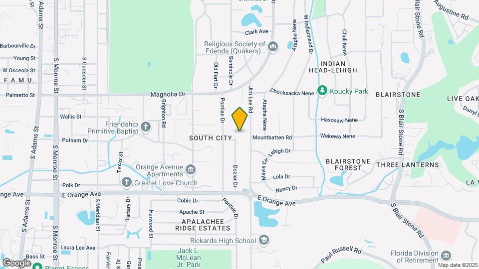 2231 Dozier Dr Map and Location Details