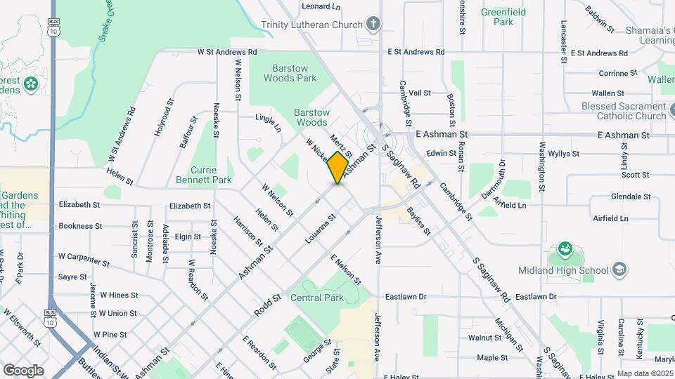 2714 Ashman St Map and Location Details