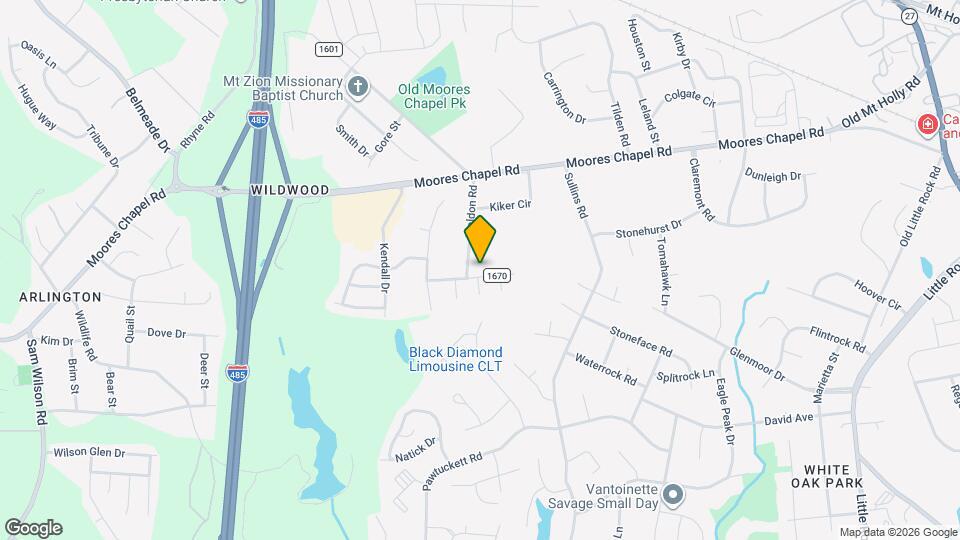 9013 Sharpes Cir Mapa y Detalles de la Ubicación