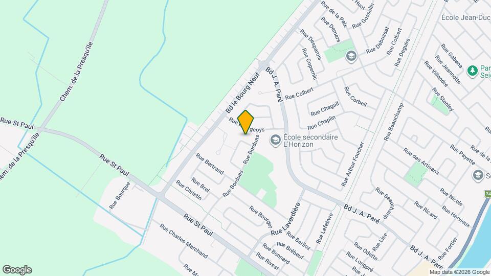 285 Bonet St Map and Location Details