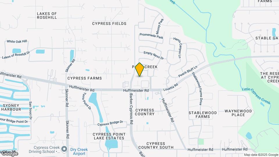 16911 Savannah Park Dr Map and Location Details