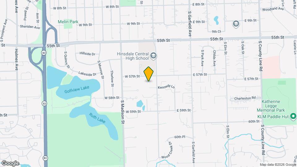 5711 Fox Gate Ln Map and Location Details