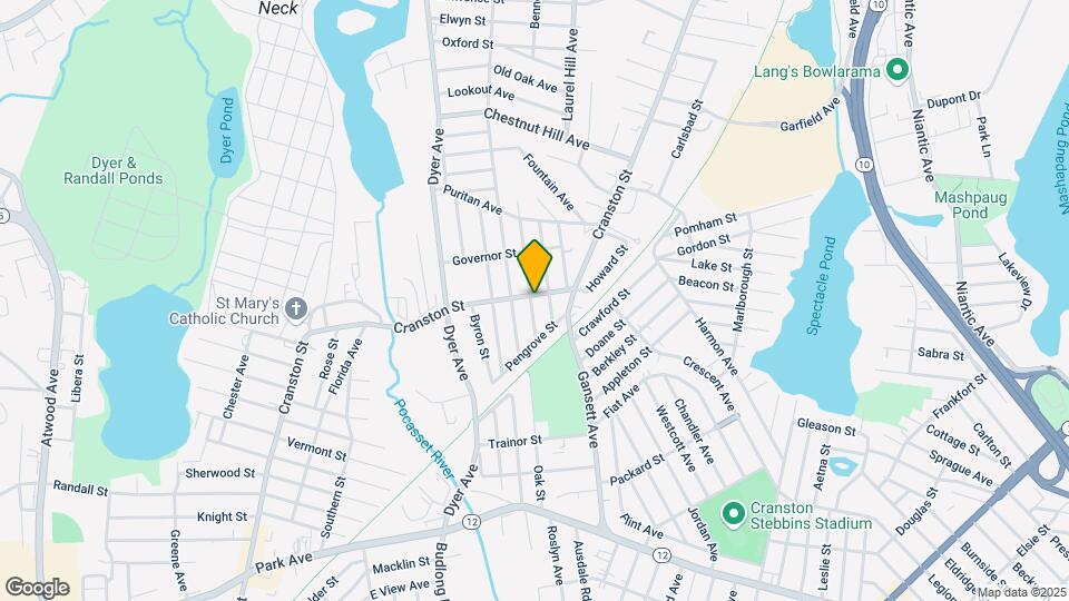 1302-1304 Cranston St Mapa y Detalles de la Ubicación