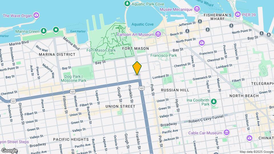 2815 Van Ness Ave Mapa y Detalles de la Ubicación