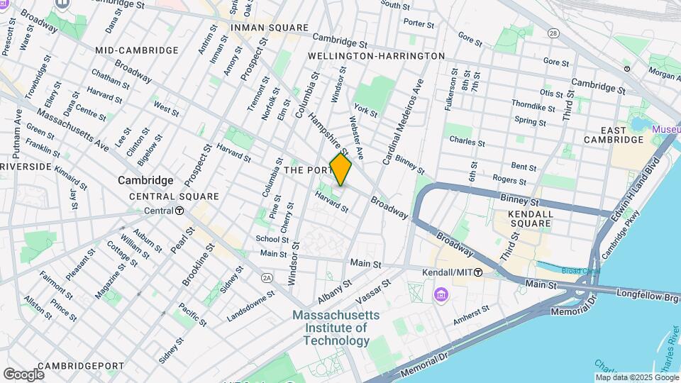 93 Moore St, Unit 1 Map and Location Details