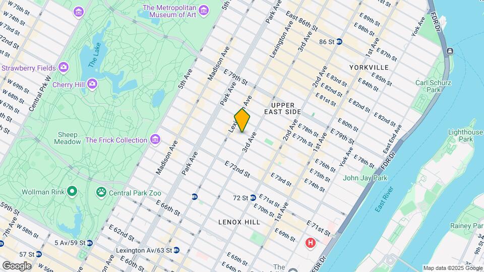 188 E 75th St Map and Location Details