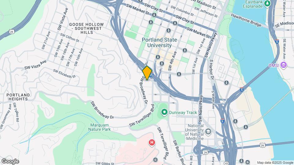 634 SW Grant St. Map and Location Details