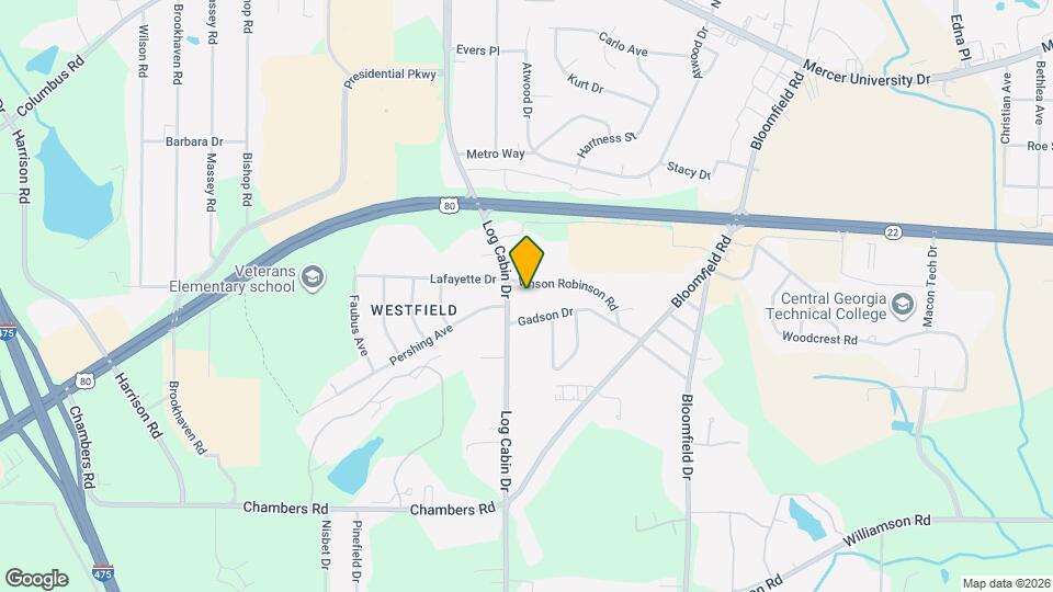 3966 Vinson Robinson Rd Map and Location Details