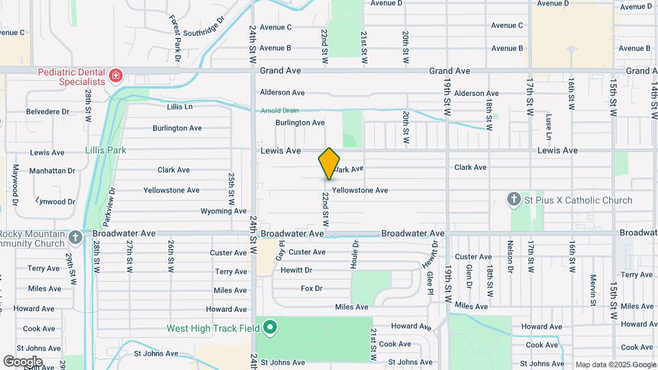 2147 Yellowstone Ave Map and Location Details