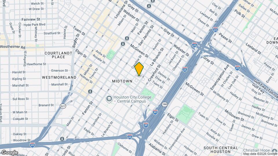 1417 Anita St Map and Location Details